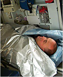 Tech Styles a Division of Encompass Hypothermia Transport Blanket Thermoflect® Thermoflect Fabric - Each - 5170-200-EA