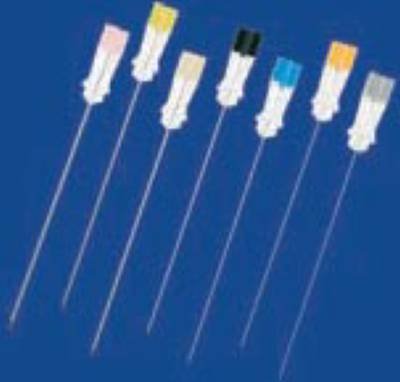 Myco Medical Supplies Spinal Needle Reli® 8 Inch Short Bevel Type 22 Gauge Quincke Style - Case of 100 - SN22G801-SB-CS