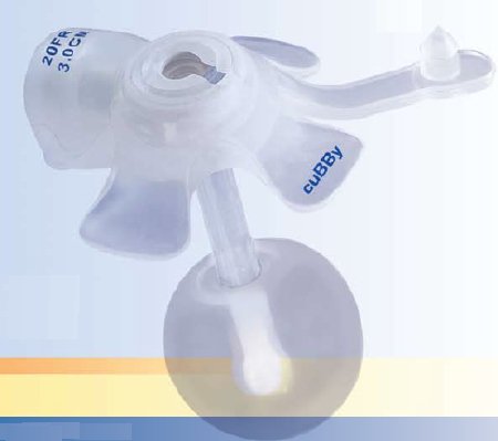 Avanos Medical Sales LLC Gastrostomy Feeding Tube Kit CORFLO-cuBBy® 24 Fr. 9 Inch Tube Silicone Sterile - Each - 35-2420-EA