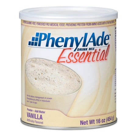 Nutricia North America Oral Supplement PhenylAde® Essential Vanilla Flavor Powder 16 oz. Can - Each - 119869-EA