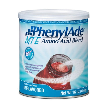 Nutricia North America Oral Supplement PhenylAde® MTE Amino Acid Blend Unflavored Powder 16 oz. Can - Each - 120448-EA