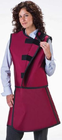 Wolf X-Ray X-Ray Apron / Vest Purple Wraparound Style Small - Each - 66077TC-TB-12-EA