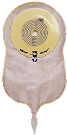 Marlen Manufacturing Urostomy Pouch UltraMax™ One-Piece System 8-3/4 Inch Length Drainable Convex Light, Pre-Cut - Box of 5 - 72525-BX