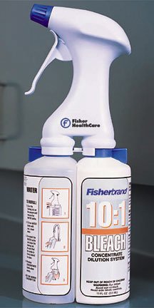 Fisher Scientific Fisherbrand™ Bleach Trigger Spray Liquid Concentrate 1 gal. Bottle - KT/1 - 23640502-KT