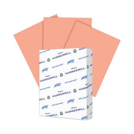 Hammermill® Colors Print Paper, 20 lb Bond Weight, 8.5 x 11, Salmon, 500/Ream - RM/1 - HAM-103119-RM