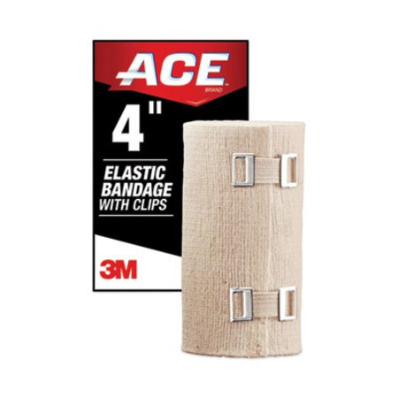 Ace™ Elastic Bandage with E-Z Clips, 4 x 64 - Each - MMM-207313-EA
