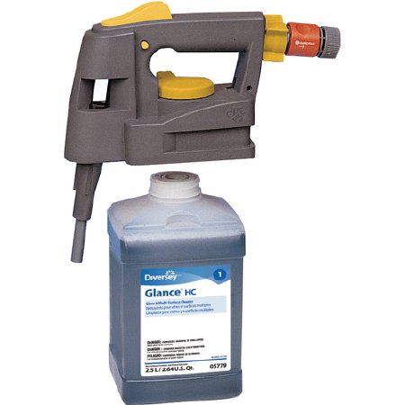 Lagasse Chemical Dispenser Diversey™ J-Fill® Portable Gray Powder Coated Steel Push Button - Each - DVS5615573-EA