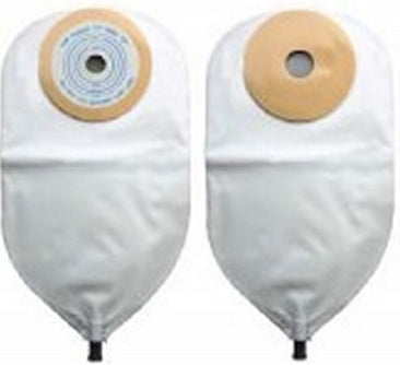 Nu-Hope Laboratories Urinary Pouch Nu-Flex™ One-Piece System 11 Inch Length Deep Convex, Trim to Fit - Box of 10 - 8291-DC-BX