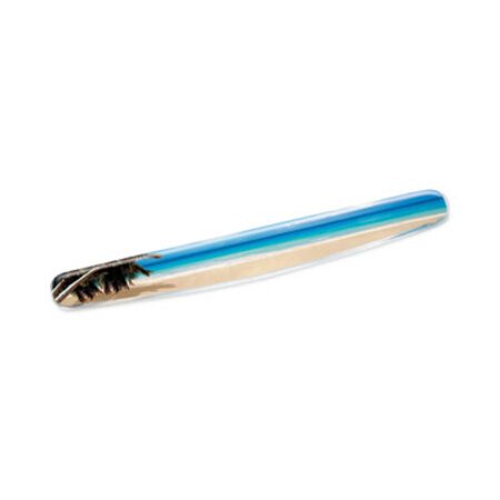 3M™ Fun Design Clear Gel Keyboard Wrist Rest, 18 x 2.75, Beach Design - Each - MMM-WR308BH-EA