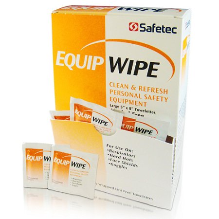 Safetec of America Safetec® Surface Cleaner Premoistened Manual Pull Wipe 100 Count Individual Packet Scented NonSterile - Case of 1000 - 38000-CS