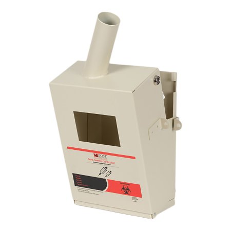 Post Medical Sharps Container Cabinet / Wall Enclosure Wall Mount - Each - 88-SFP-EA