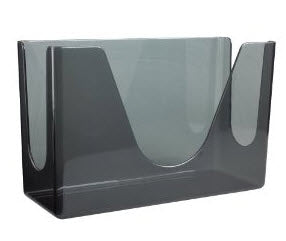 Georgia Pacific Paper Towel Dispenser Georgia-Pacific Translucent Smoke Plastic Manual Countertop - Case of 6 - 56640-CS