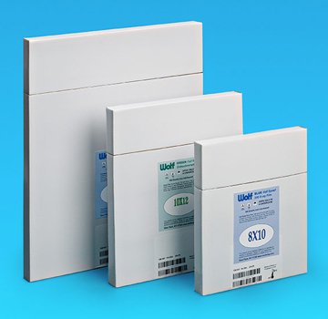 Wolf X-Ray X-Ray Film Wolf® 10 X 12 Inch Full Speed Green Sensitive High - Box of 100 - 31147-BX