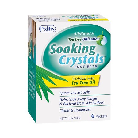 Pedifix Foot Wash Tea Tree Ultimates® Crystals 1 oz. Individual Packet Scented - Pack of 6 - P3078-PK