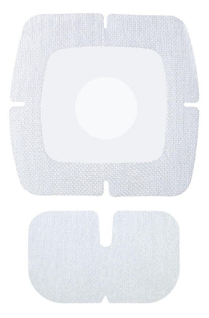 Medline Port Window Dressing SecureView Film 4-1/2 X 4-1/2 Inch Sterile - Case of 50 - SCP44VXT-CS