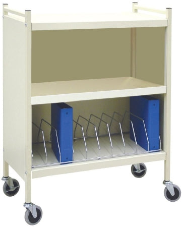 Omnimed Chart Rack 10 Pockets Woodgrain - Each - 260110-BG-EA