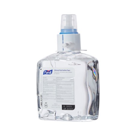 GOJO Hand Sanitizer Purell® Advanced 1,200 mL Ethyl Alcohol Foaming Dispenser Refill Bottle - Case of 2 - 1905-02-CS