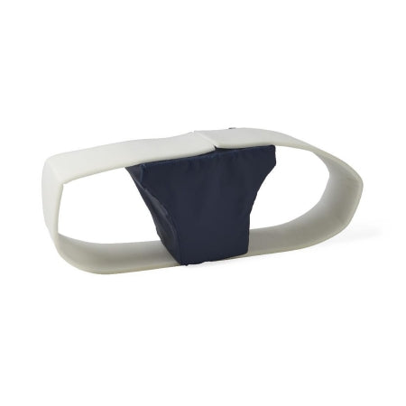 Medline Knee Abduction Cushion 6 W X 8 D X 5 H Inch Foam Strap Fastening with Buckle - Each - MSC019014-EA