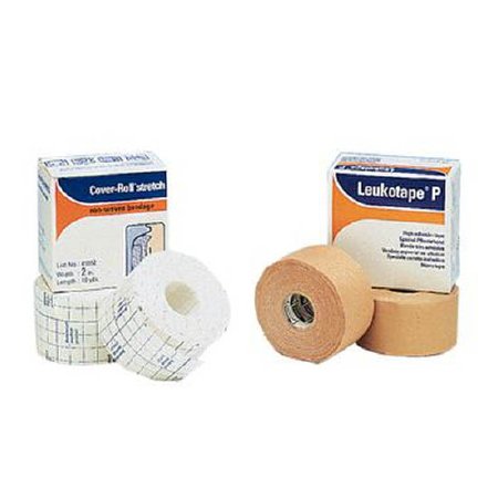 Patterson Medical Supply Orthopedic Corrective Tape Leukotape® P Beige 1-1/2 Inch X 15 Yard Zinc Oxide Adhesive NonSterile - Each - 642801-EA