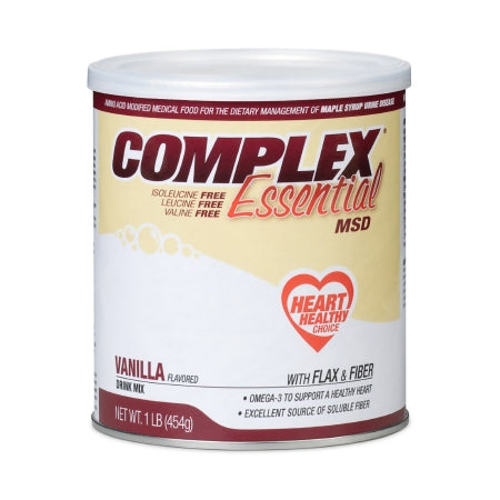 Nutricia North America Oral Supplement Complex MSD® Essential Vanilla Flavor Powder 16 oz. Can - Each - 120460-EA