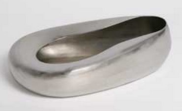 Alimed Conventional Bedpan Silver - Each - 2970018678-EA