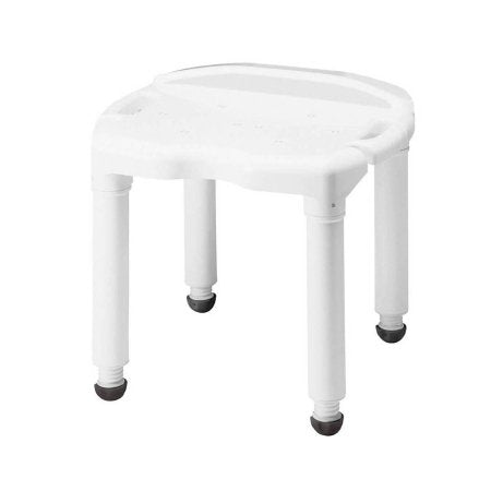 Apex-Carex Healthcare Bath Bench Carex® Without Arms Plastic Frame Without Backrest 21 Inch Seat Width 400 lbs. Weight Capacity - Case of 1 - FGB670C0 0000-CS