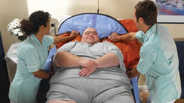 Arjo Inc Transfer Sheet Maxi Slide™ Blue 43 x 78-3/4 Inch 8 Handles - Each - NSA6000-INT4-EA