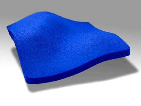 Hydrofera Antibacterial Foam Dressing Hydrofera BLUE® Classic Heavy Drainage 6 X 6 Inch Without Border Without Film Backing Nonadhesive Rectangle Sterile - Box of 5 - HBHD6675-BX
