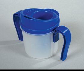 Alimed ADL Dysphagia Cup Provale™ 8 oz. Clear Plastic Reusable - Case of 5 - 2970010790-CS