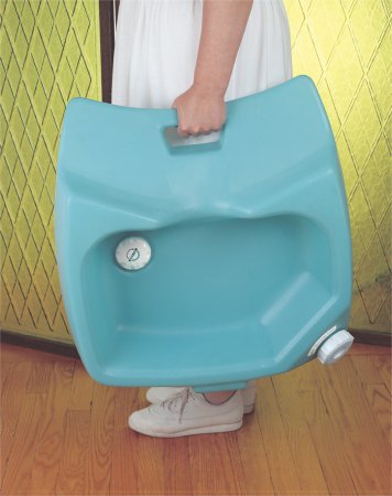 Fabrication Enterprises Shampoo Basin Fabrication Enterprises 8 X 24 X 24 Inch Green - Each - 86-0230-EA