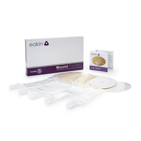 ConvaTec Fistula and Wound Drainage Pouch Eakin® 3 X 4-3/10 Inch NonSterile Skin Barrier - Box of 10 - 839261-BX