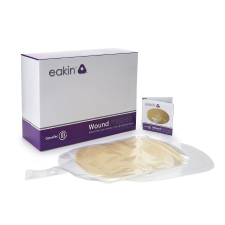 ConvaTec Fistula and Wound Drainage Pouch Eakin® 6-3/10 X 9-7/10 Inch NonSterile Skin Barrier - Box of 5 - 839265-BX
