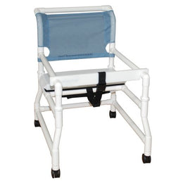 MJM International Walker Chair Adjustable Height 400 Series PVC Frame 300 lbs. Weight Capacity 20 Inch Seat Height - Each - 421-3TW-EA