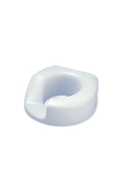 Fabrication Enterprises Raised Toilet Seat Standard Arthro® 4 Inch Height White - Each - 43-2540R-EA