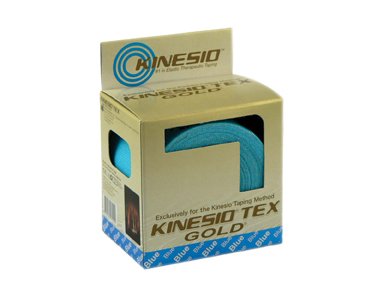 Fabrication Enterprises Kinesiology Tape Kinesio® Tex Gold™ Blue 2 Inch X 5-1/2 Yard Cotton NonSterile - Each - 24-4912-EA