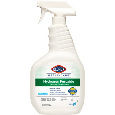 The Clorox Company Clorox Healthcare® Surface Disinfectant Cleaner Peroxide Based Pump Spray Liquid 32 oz. Bottle Unscented NonSterile - Case of 9 - 30828-CS