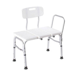 Apex-Carex Healthcare Carex® Bath Transfer Bench Arm Rail 16-1/2 to 20-1/2 Inch Seat Height 300 lbs. Weight Capacity - Case of 2 - FGB15411 0000-CS