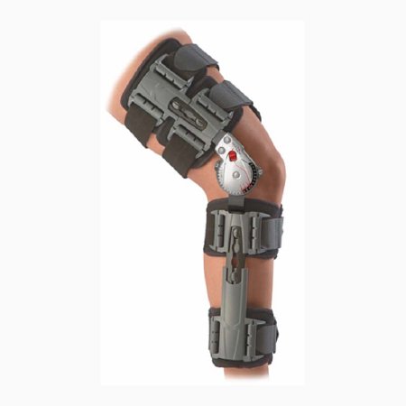 DJO Knee Brace X-Act ROM™ One Size Fits Most Adjustable Length Left or Right Knee - Each - 11-2151-9-EA