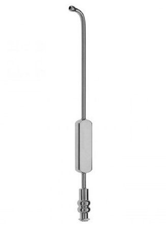 V. Mueller Suction Tube Handle V. Mueller Long Curved Style 4 mm Non-Vented - Each - RH551-431-EA