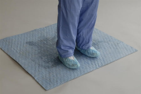 Aspen Surgical Products Absorbent Floor Mat SurgiSafe® Specialty 40 X 72 Inch Blue - Box of 10 - 84672-BX