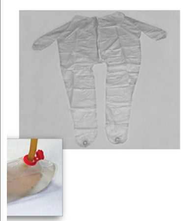 LDI Post Mortem Unionall Mort-Port™ 2X-Large PVC Zipper Closure, 1/2 Length - Case of 24 - MP-UA-W-XXL-CS