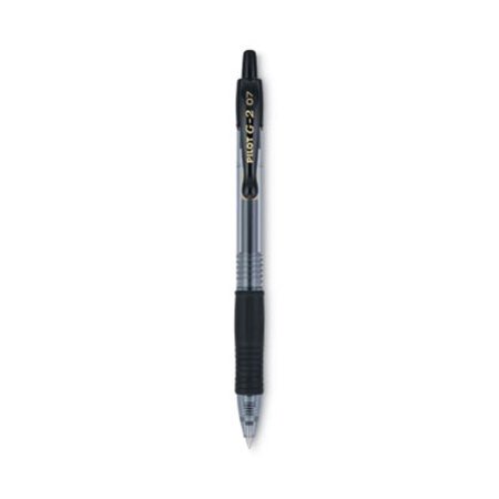 Pilot® G2 Premium Gel Pen Convenience Pack, Retractable, Fine 0.7 mm, Black Ink, Black Barrel, 36/Pack - Each - PIL-84065-EA