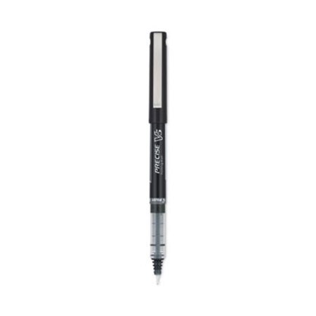 Pilot® Precise V5 Roller Ball Pen, Stick, Extra-Fine 0.5 mm, Black Ink, Black Barrel, Dozen - DZ/1 - PIL-35334-DZ
