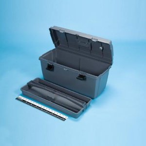 Health Care Logistics Med Box Gray Copolymer Resin 10-1/2 X 11-3/8 X 23 Inch, 7-1/2 X 10 X 20-5/8 Inch Inside - Each - 18290-EA