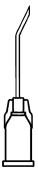 All-Med Huber Needle 20 Gauge 1-1/2 Inch - Box of 12 - 55-2045-BX