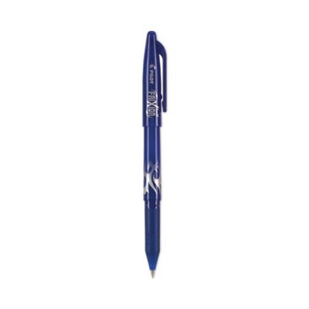 Pilot® FriXion Ball Erasable Gel Pen, Stick, Fine 0.7 mm, Blue Ink, Blue Barrel - DZ/1 - PIL-31551-DZ