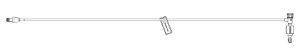 ICU Medical IV Extension Set Needle-Free Port Micro Bore 5 Inch Tubing Without Filter Sterile - Case of 120 - 1205328-CS