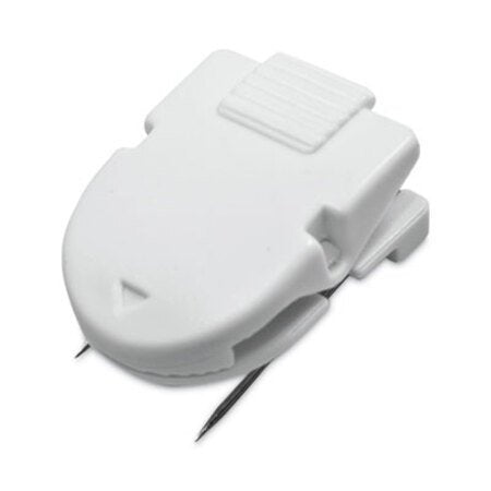 Advantus Wall Clips for Fabric Panels, 40 Sheet Capacity, White, 4/Pack - Pack of 1 - AVT-75300-PK