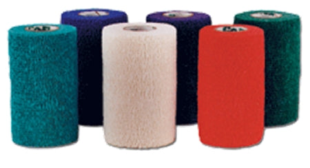 Andover Coated Products Cohesive Bandage Co-Flex®Â·Med 2 Inch X 5 Yard Self-Adherent Closure Teal NonSterile 16 lbs. Tensile Strength - Case of 36 - 7200TE-CS