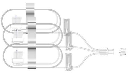 EMED Technologies Subcutaneous Infusion Set SAF-Q™ 27 Gauge X 3 9 mm 36 Inch Tubing Without Port - Box of 10 - SAF-Q-309-G27-BX